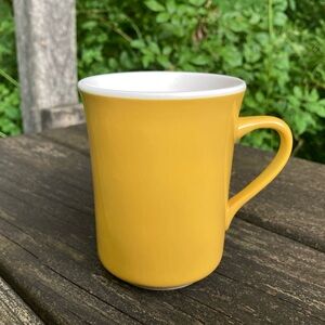 Vintage 1970's Syracuse China Syralite Mustard Yellow Coffee Tea Mug Cup!
